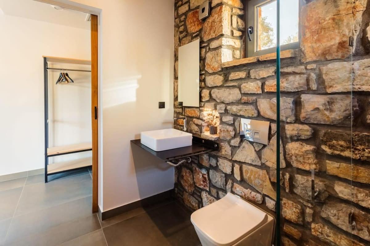 Gerakada Exclusive-Seaview Villa With Private Pool Koroni  Exterior photo