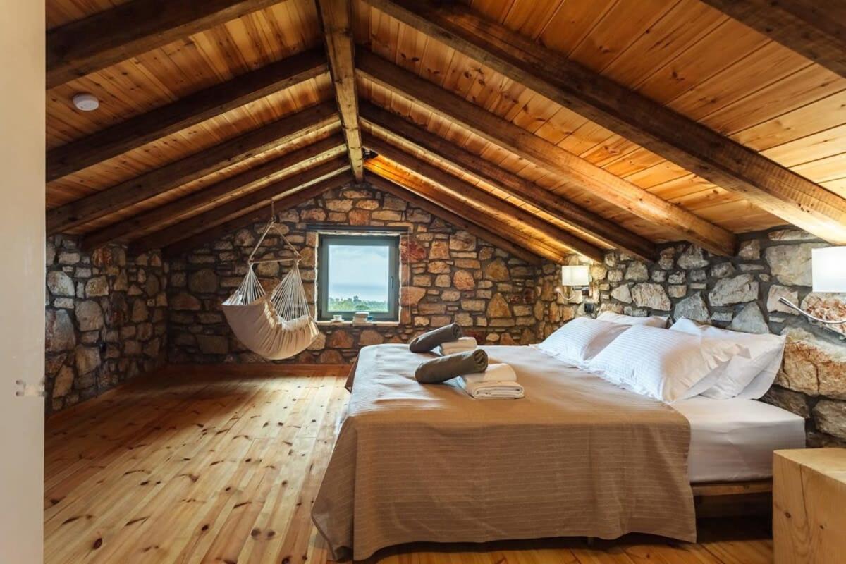 Gerakada Exclusive-Seaview Villa With Private Pool Koroni  Exterior photo